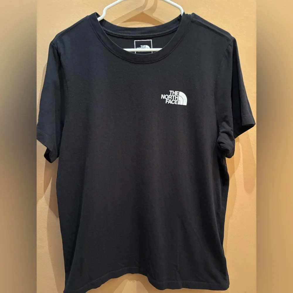 The North Face Shirt Mens Large Black Never Stop Exploring Graphic Tee Large